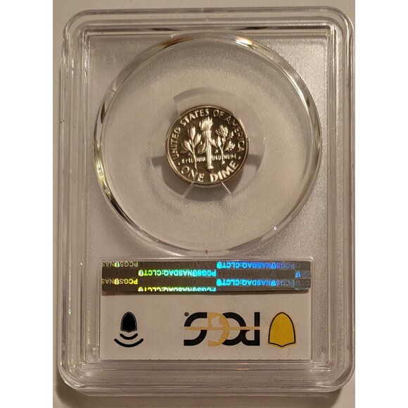 1982 S Roosevelt Dime Proof PR70 DCAM PCGS - Picture 2 of 2